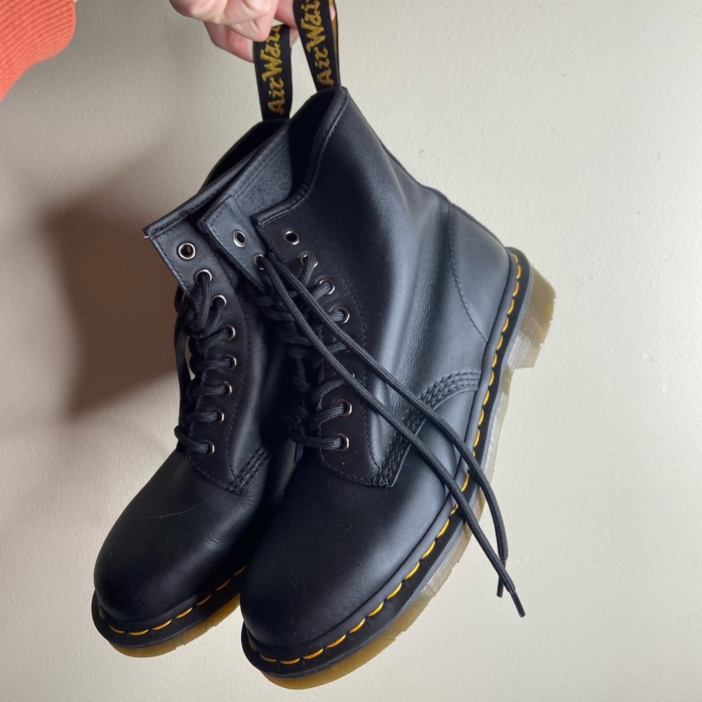 Dr. Martens Black Combat Boots